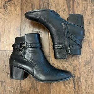 Coach ankle booties